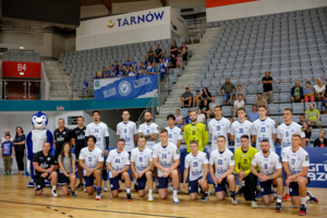 Drużyna piłkarzy ręcznych Grupy Azoty Unii Tarnów